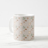 Cozy Holiday Aesthetic Mug – Minimal Winter Gift コーヒーマグカップ (正面左)