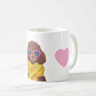 Cozy Intellectual Pup Case コーヒーマグカップ