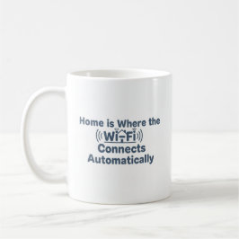 Cozy Introvert Wi-Fi Mug コーヒーマグカップ