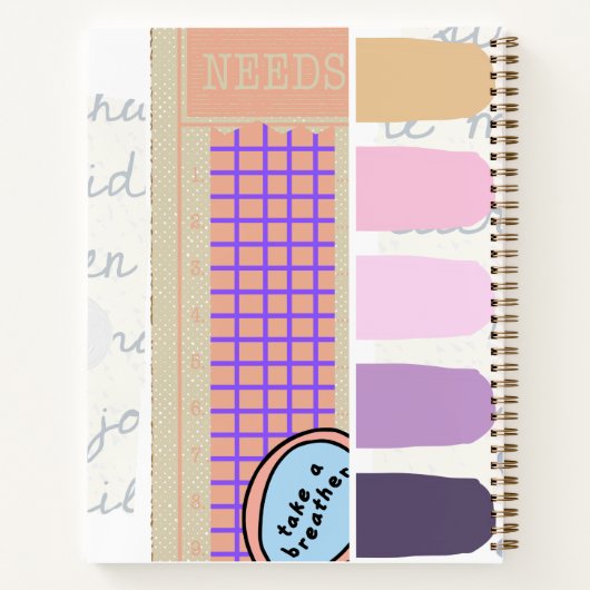 Cozy journal ノートブック (裏面)