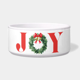 Cozy Joy Wreath Christmas Pet Bowl ボウル