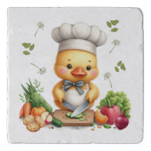 Cozy Kitchen Ducks Cute Cooking Design