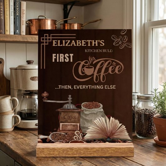 Cozy Kitchen Personalized Decor  アクリルサイン
