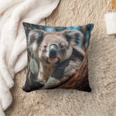 Cozy Koala:オーストラリア野生生物 クッション (ブランケット)