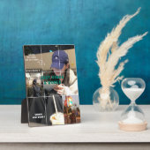 Cozy Korean Winter Aesthetic Collage Photo フォトプラーク (側面)