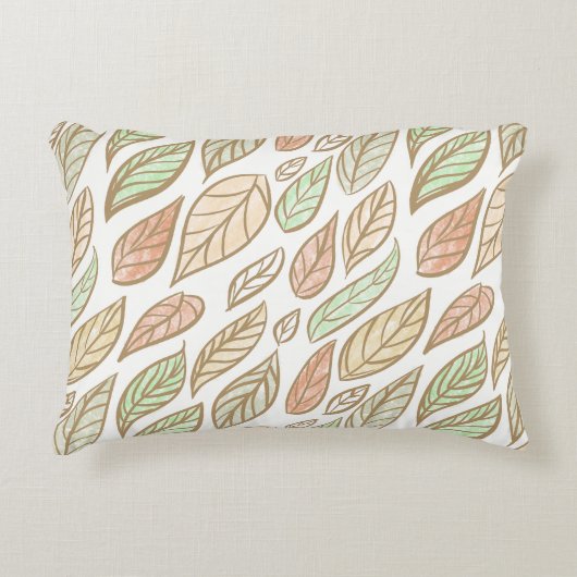 Cozy Leaf Breeze アクセントクッション (正面)
