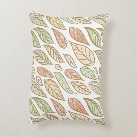 Cozy Leaf Breeze アクセントクッション (裏面(縦))