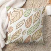 Cozy Leaf Breeze クッション (ブランケット)