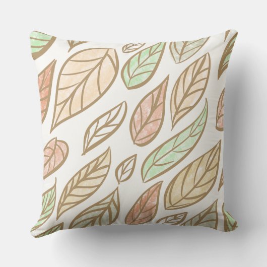 Cozy Leaf Breeze クッション (裏面)