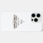Cozy Little Christmas Coffee Cup Phone Case Case-Mate iPhoneケース (裏面 (横))