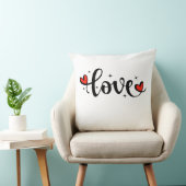 Cozy LOVE装飾用クッション – バレンタインDに最適 クッション (椅子)