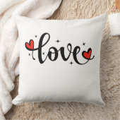 Cozy LOVE装飾用クッション – バレンタインDに最適 クッション (ブランケット)