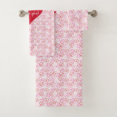 Cozy Love Hearts Valentine Gift Bath Towel バスタオルセット (インサイチュ)