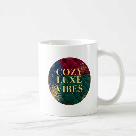Cozy Luxe Vibes – A Stylish Mug for Comfort Lovers コーヒーマグカップ (右)