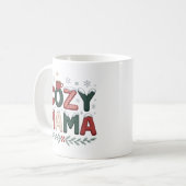 Cozy Mama Christmas コーヒーマグカップ (正面左)