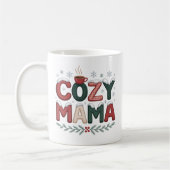 Cozy Mama Christmas コーヒーマグカップ (左)
