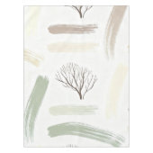 Cozy  Minimal Winter Aesthetic Pattern   テーブルクロス (正面)