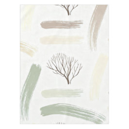 Cozy  Minimal Winter Aesthetic Pattern   テーブルクロス