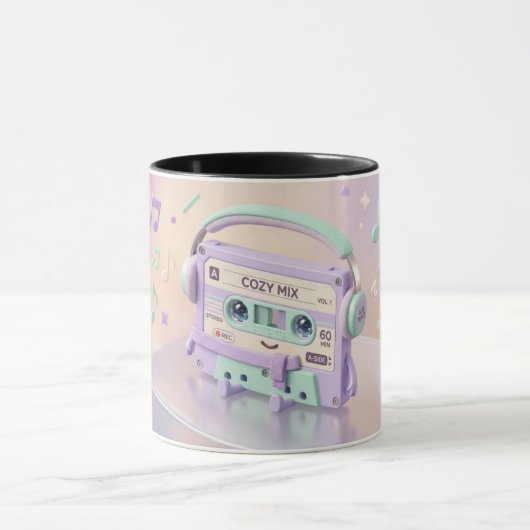 Cozy Mix Mug 🎧☕ マグカップ (中央)
