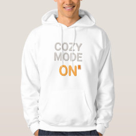Cozy Mode ON Hoodie | Comfort Hygge Loungewear パーカ