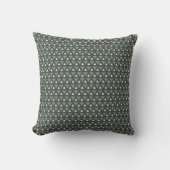 Cozy  Modern Geometric Pattern Throw Pillow クッション (正面)