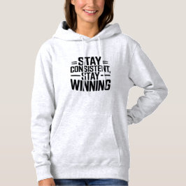 Cozy Motivational Quote Hoodie, winter outfit パーカ
