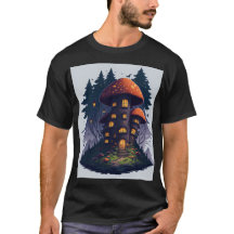Cozy Mushroom Cottage in a Magical Forest  