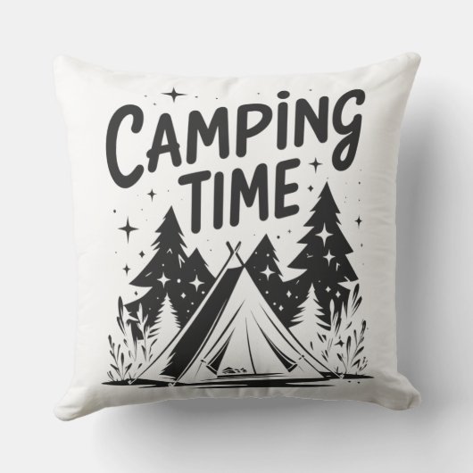 Cozy Nature Throw Pillow クッション (裏面)