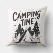 Cozy Nature Throw Pillow クッション (正面)