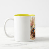 Cozy Nest Graduation Gift Mug ツートーンマグカップ (左)