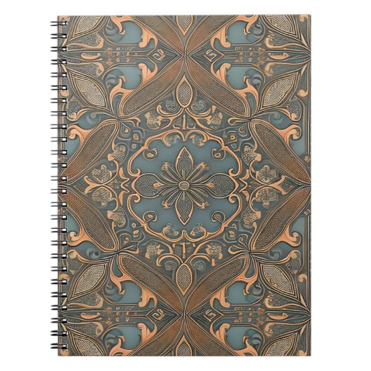 Cozy old pattern ノートブック (正面)