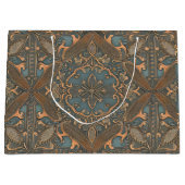 Cozy old pattern ラージペーパーバッグ (正面)