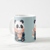 Cozy Panda's Cocoa コーヒーマグカップ (正面左)