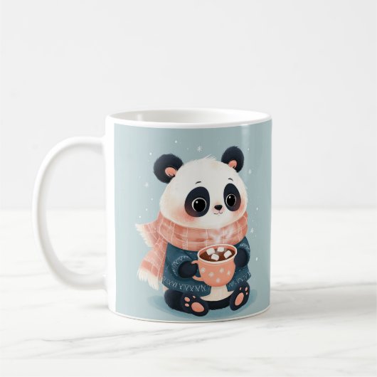 Cozy Panda's Cocoa コーヒーマグカップ (左)