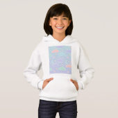 Cozy Pastel Cloud Aesthetic Hoodie (正面フル)