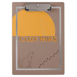 Cozy Paws Clipboard クリップボード