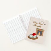 Cozy Paws Thoughts Spiral Journal Notebook ノートブック (内部)