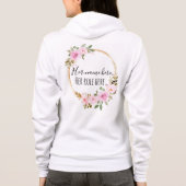 Cozy Personalized Keepsake for Your Bridesmaids パーカ (裏面)