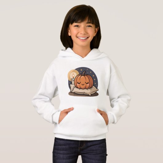 Cozy Pumpkin Dream Kids Tee (正面フル)