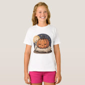 Cozy Pumpkin Dream Kids Tee Tシャツ (正面フル)