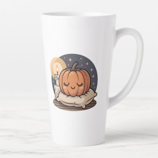 Cozy Pumpkin Dream Mug カフェラテマグ (右)