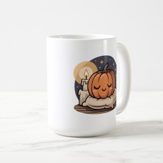 Cozy Pumpkin Dream Mug コーヒーマグカップ (正面右)