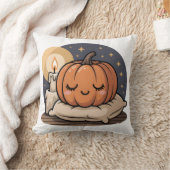 Cozy Pumpkin Dream Pillow クッション (ブランケット)