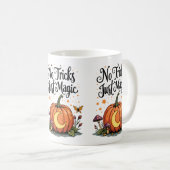 Cozy Pumpkin Moon Magic コーヒーマグカップ (正面右)