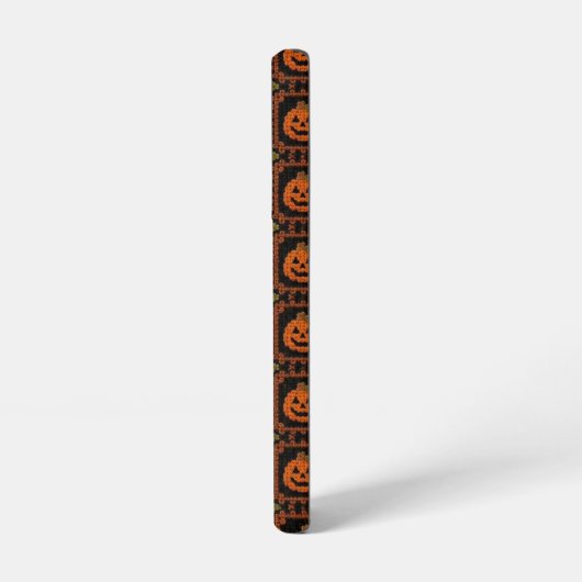 Cozy Pumpkin Patch Fall Pattern Case、Samsung s22 Samsung Galaxyケース (左側面)