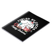 Cozy Puppy Dreams – Hot Chocolate and Christmas ノートブック (左側)