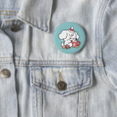 Cozy Puppy Dreams – Hot Chocolate and Christmas 缶バッジ (インサイチュ)