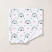 Cozy Rainbow Towels Boho Gift for Little Ones バスタオルセット (ウォッシュタオル)