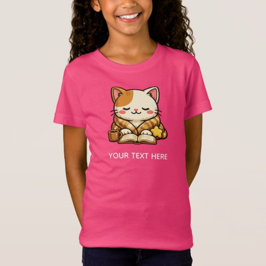 Cozy Reading Kitten of the Sweet Gift Edition Tシャツ (正面)