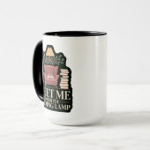 Cozy Reading Lamp Romantasy Holiday マグカップ (正面左)